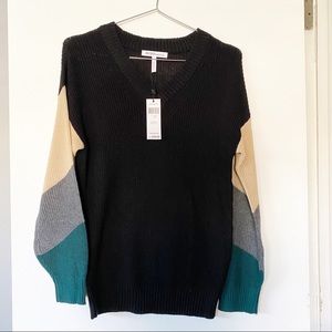 NWT BCBG GENERATIONSTRIPE SLEEVE SWEATER